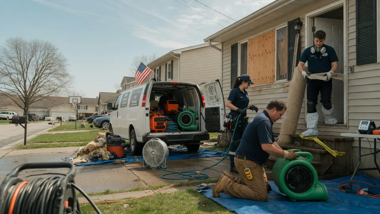Water Damage Restoration in Saluda, VA near me